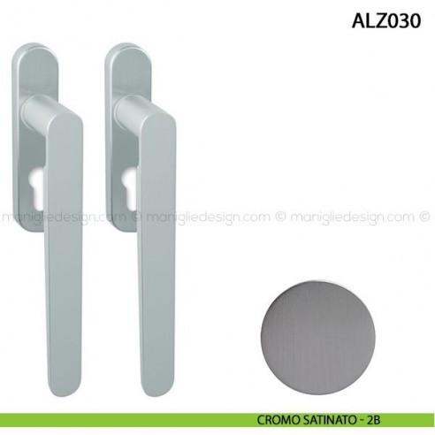 Maniglione per alzante scorrevole accoppiato ALZ030 Comit cromo satinato