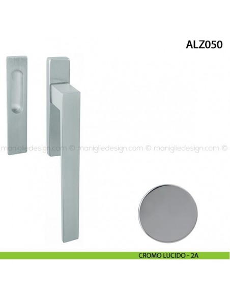 Maniglione per alzante scorrevole singolo ALZ050 Comit cromo lucido