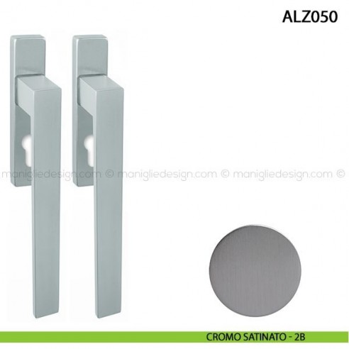 Maniglione per alzante scorrevole accoppiato ALZ050 Comit cromo satinato