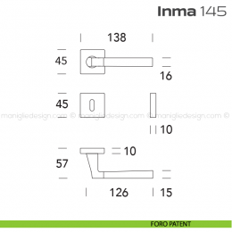 Maniglia per porta 145 Inma Reguitti 2