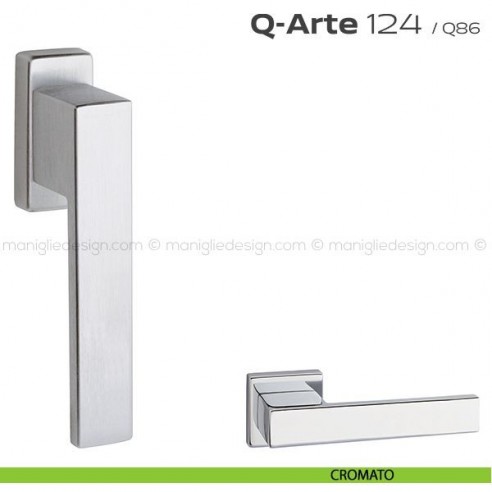 Maniglia per finestra martellina 124 Q-Arte Reguitti cromato