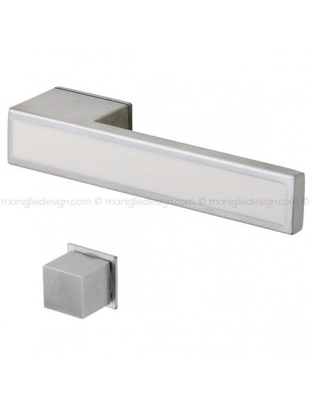 Maniglia per porta con nottolino 424 Q-Color Minimal Reguitti