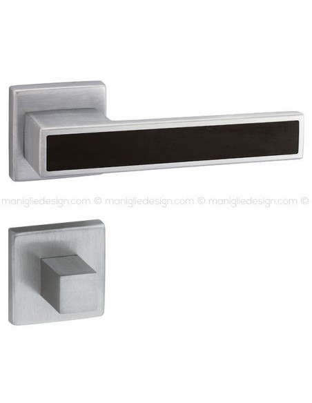 Maniglia in legno per porta con nottolino 425 Q-Insert Reguitti