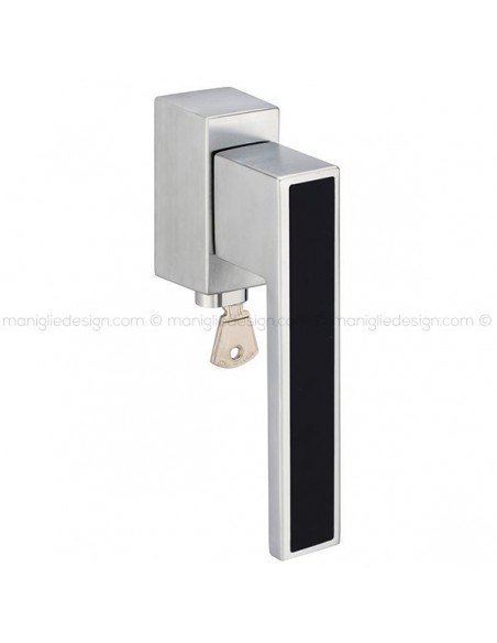 Maniglia in legno per finestra martellina DK con chiave 425 Q-Insert Reguitti