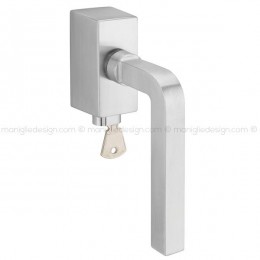 Maniglia per finestra martellina DK con chiave 194 Q-Line Reguitti