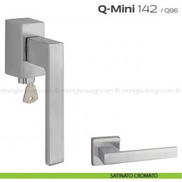 Maniglia per finestra martellina DK con chiave 142 Q-Mini Reguitti 2