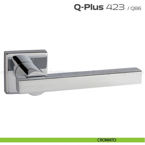 Maniglia per porta 423 Q-Plus Reguitti cromato