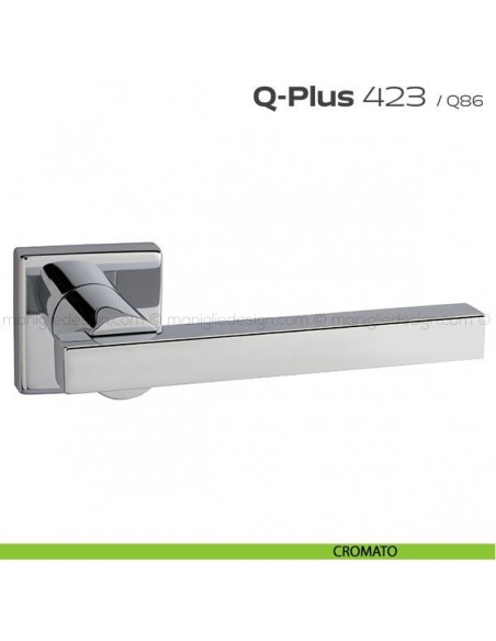 Maniglia per porta 423 Q-Plus Reguitti cromato