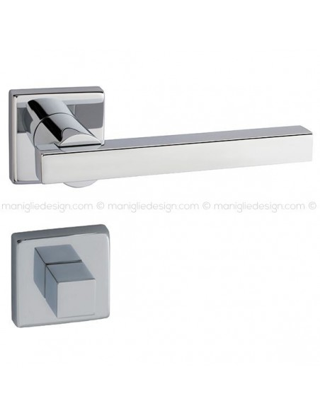 Maniglia per porta con nottolino 423 Q-Plus Reguitti