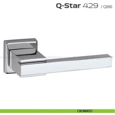 Maniglia per porta 429 Q-Star Reguitti cromato