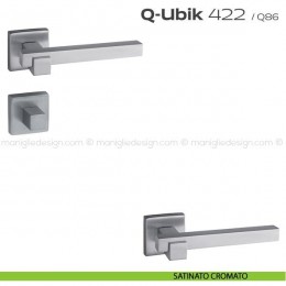 Maniglia per porta con nottolino 422 Q-Ubik Reguitti 2