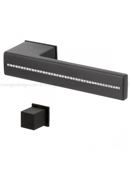 Maniglia Swarovski per porta con nottolino 420 R-Strass Minimal Reguitti