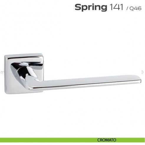 Maniglia per porta 141 Spring Q. Reguitti cromato