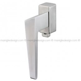 Maniglia per finestra DK con pulsante su placca 113 Wonder Reguitti