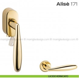 Maniglia per finestra martellina DK con chiave 171 Alisè Reguitti 2