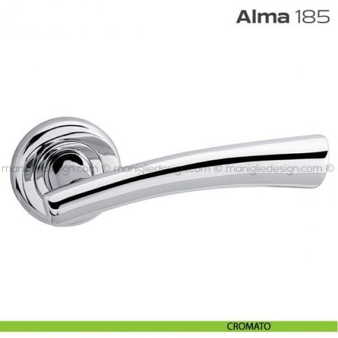 Maniglia per porta 185 Alma Reguitti cromato