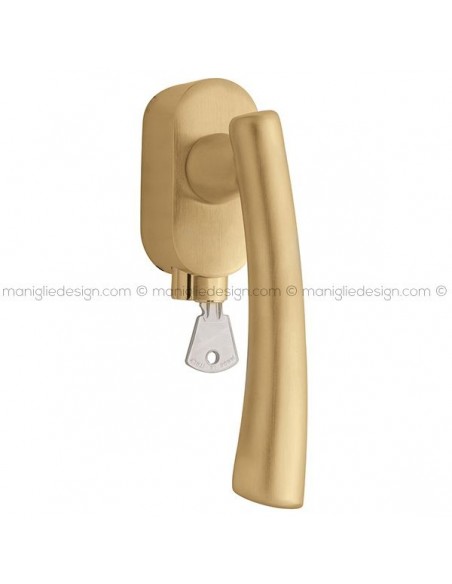 Maniglia per finestra martellina DK con chiave 185 Alma Reguitti