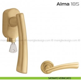 Maniglia per finestra martellina DK con chiave 185 Alma Reguitti 2