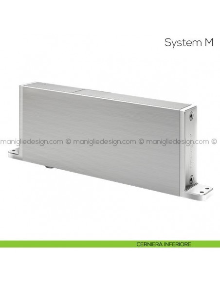 System M Fritsjurgens cerniera per porta a bilico - cerniera inferiore