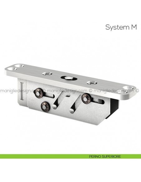 System M Fritsjurgens cerniera per porta a bilico - perno superiore