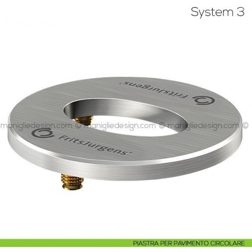 System 3 FritsJurgens piastra pavimento circolare