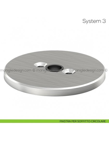 System 3 FritsJurgens piastra soffitto circolare