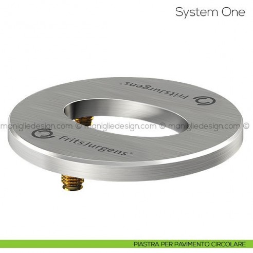 System One FritsJurgens piastra pavimento circolare