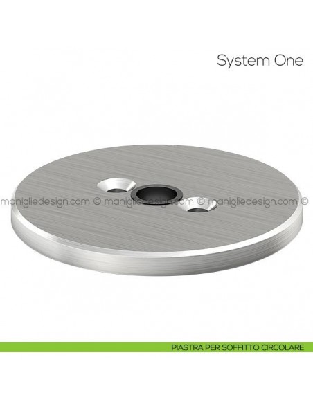System One FritsJurgens piastra soffitto circolare