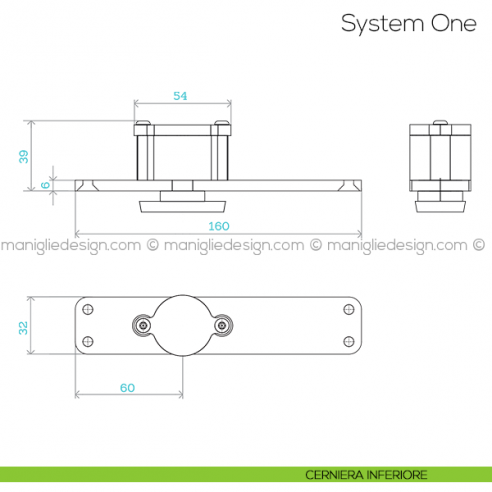 System One FritsJurgens cerniera inferiore