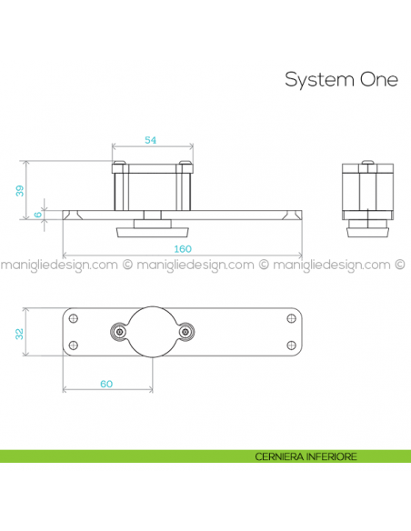 System One FritsJurgens cerniera inferiore