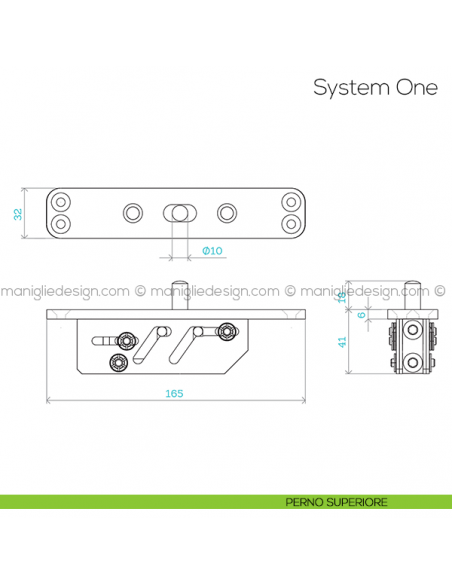 System One FritsJurgens perno superiore
