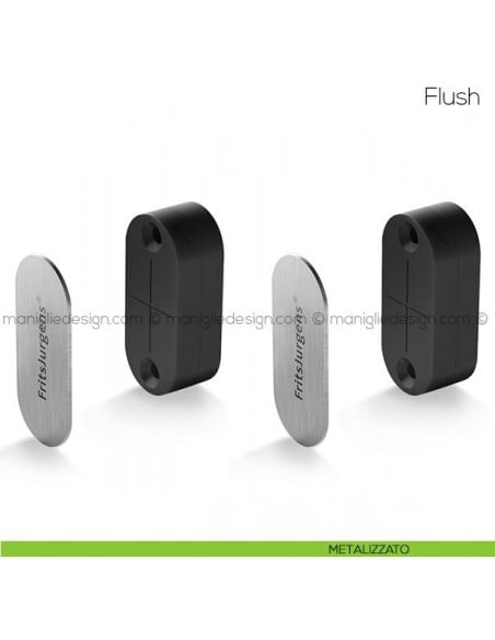 Chiusura magnetica Flush FritsJurgens metallizato