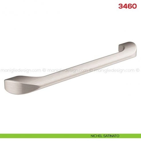 Maniglia per mobile 3460 Mital nichel satinato