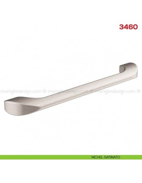 Maniglia per mobile 3460 Mital nichel satinato