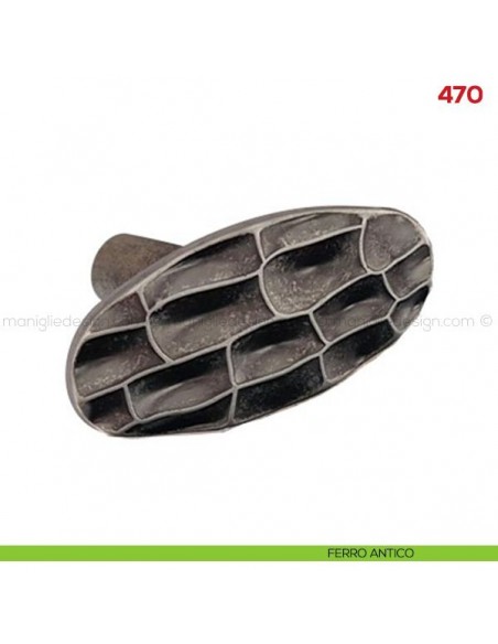 Pomolo per mobile 470 Mital ferro antico