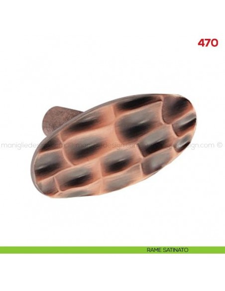Pomolo per mobile 470 Mital rame antico