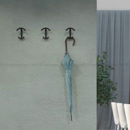 Appendiabiti a parete in metallo Mital 1950 2