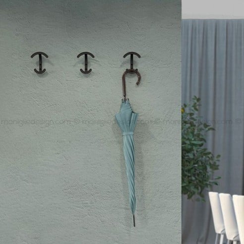 Appendiabiti a parete in metallo Mital 1950