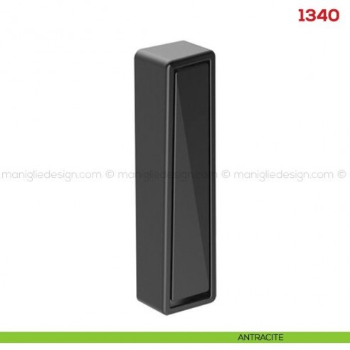 Appendiabiti a scomparsa in metallo Mital 1340 antracite