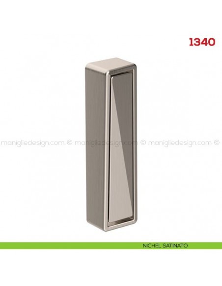 Appendiabiti a scomparsa in metallo Mital 1340 nichel satinato