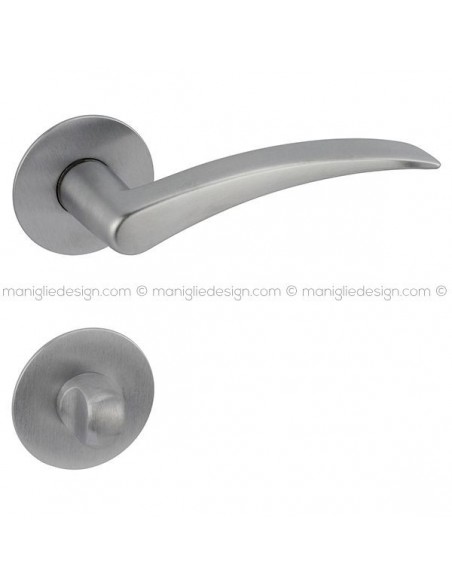 Maniglia per porta con nottolino 121 Apri Flat Reguitti