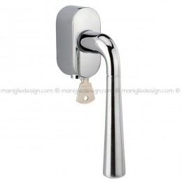 Maniglia per finestra martellina DK con chiave 197 Arja Reguitti