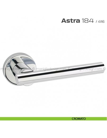 Maniglia per porta 184 Astra Reguitti cromato