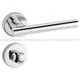 Maniglia per porta con nottolino 184 Astra Reguitti