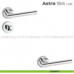 Maniglia per porta con nottolino 184 Astra Reguitti 2