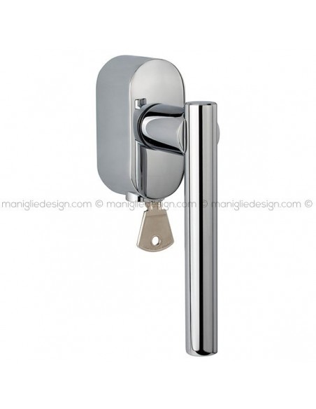 Maniglia per finestra martellina DK con chiave 184 Astra Reguitti