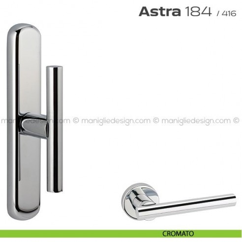 Maniglia per finestra cremonese 184 Astra Reguitti cromato