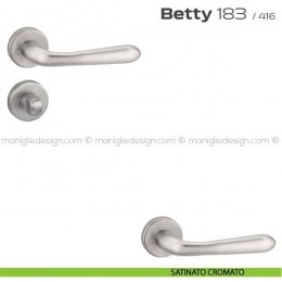 Maniglia per porta con nottolino 183 Betty Reguitti 2