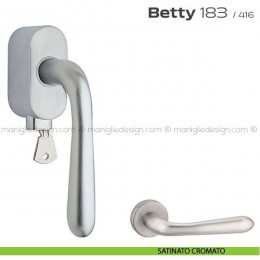 Maniglia per finestra martellina DK con chiave 183 Betty Reguitti 2