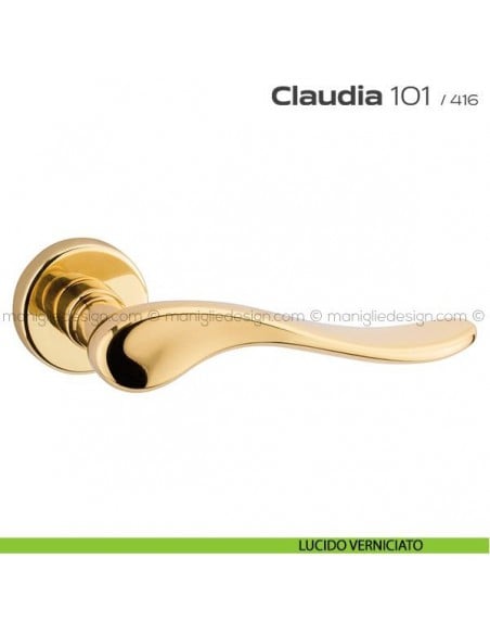 Maniglia per porta 101 Claudia Reguitti lucido verniciato
